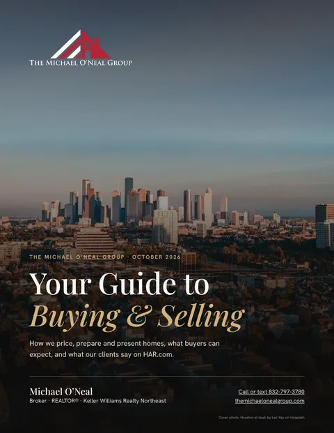 Cover of The Michael O’Neal Group guide to buying and selling